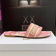 Dior pink slippers  - 6