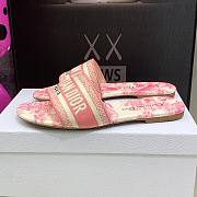 Dior pink slippers  - 5