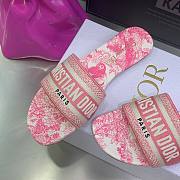 Dior pink slippers  - 2