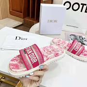 Dior Dway Pink Slippers - 3