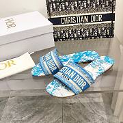 Dior blue slippers 02 - 5