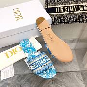 Dior blue slippers 02 - 4