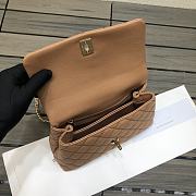 Chanel Coco Handle Brown Bag 23cm - 2