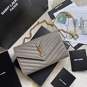 YSL WOC gray bag - 1