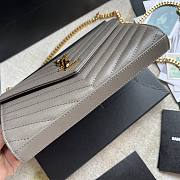 YSL WOC gray bag - 4