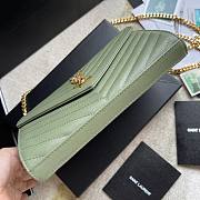 YSL WOC green bag - 6