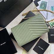 YSL WOC green bag - 5