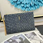 YSL pouch denim bag - 1