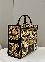 FENDI Sunshine Fendace Printed FF leather shopper  - 5