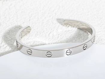 Hermes silver bracelet