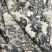 Dior Blue Scarf 90  - 4