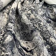 Dior Blue Scarf 90  - 3