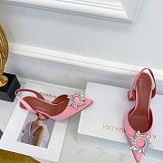  Amina Muaddi pink heels - 2