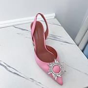  Amina Muaddi pink heels - 3