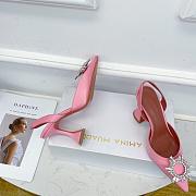  Amina Muaddi pink heels - 4