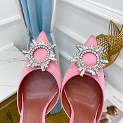  Amina Muaddi pink heels - 6