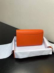 Hermes Constance Togo Epsom Orange Wallet  - 4