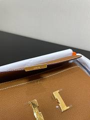 Hermes Constance Togo Epsom Brown Wallet - 5