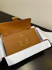 Hermes Constance Togo Epsom Brown Wallet - 2