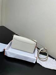 Hermes Constance Togo Epsom White Wallet - 3