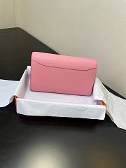 Hermes Constance Togo Epsom Pink Wallet - 3