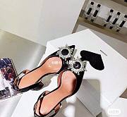 Amina Muaddi black heels - 3