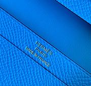 Hermes blue wallet  - 4