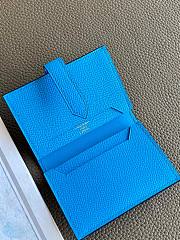 Hermes blue wallet  - 2