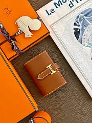 Hermes brown wallet - 1