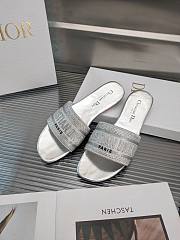 Dior silver slippers - 3