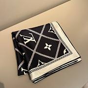 Louis Vuitton black scarf 90 - 4