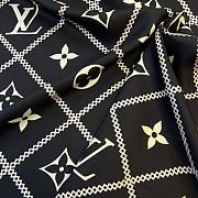 Louis Vuitton black scarf 90 - 5