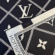 Louis Vuitton black scarf 90 - 6