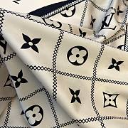 Louis Vuitton white scarf 90 - 5
