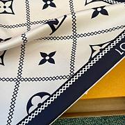 Louis Vuitton white scarf 90 - 2