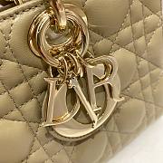 Dior D-Joy Lady Beige Bag - 5