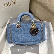 Dior D-Joy Lady Denim Bag - 1