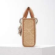 Dior D-Joy Lady Raffia Bag - 2