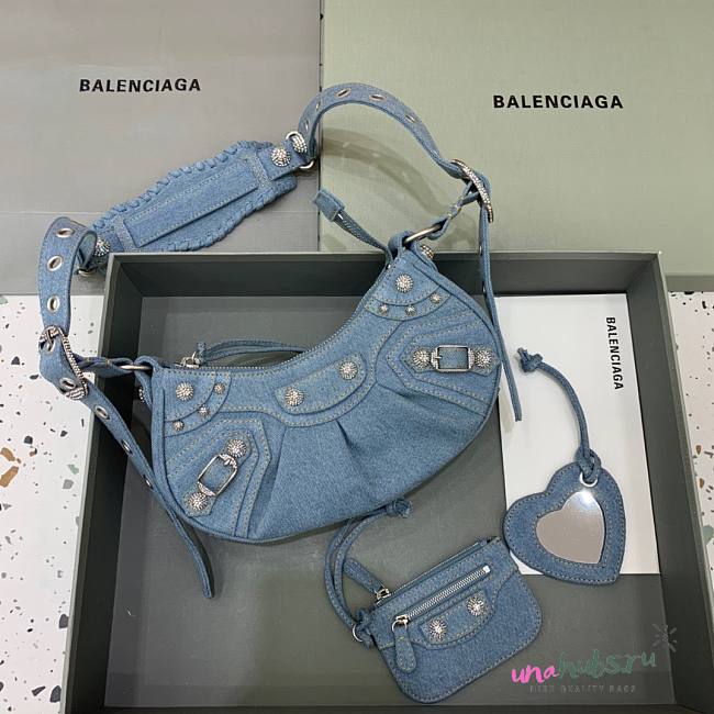 Balenciaga Le Cagole denim bag 26cm / 33cm - 1