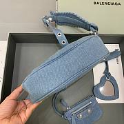 Balenciaga Le Cagole denim bag 26cm / 33cm - 4