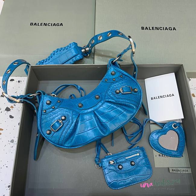 Balenciaga Le Cagole blue bag 26cm/ 33cm - 1