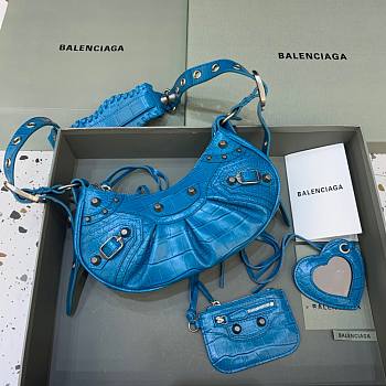 Balenciaga Le Cagole blue bag 26cm/ 33cm