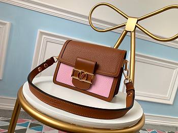 Louis Vuitton Mini Dauphine Brown M53806