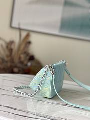 Louis Vuitton Multi Pochette Light Blue  - 5