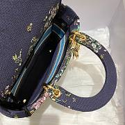 Dior Lady Blue Embroidered 24cm - 6