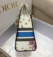 Dior Lady White Embroidered 24cm - 5