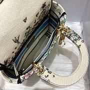 Dior Lady White Embroidered 24cm - 4