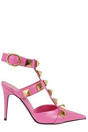 Valentino Garavani Roman Stud Pumps Pink Heels 8cm - 5