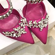 Manolo Blahnik Pink Heeled Sandals - 3