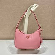 Prada Saffiano Pink Leather Shoulder Bag  - 1